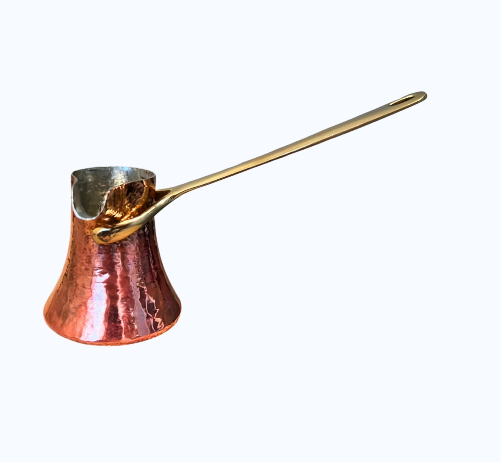 Copper and brass土耳其咖啡壶